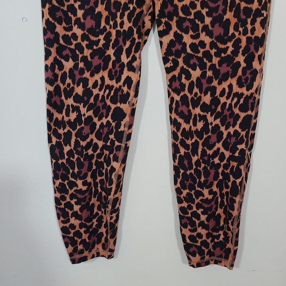 J. Crew 7/8 High Rise Legging In Leopard Weekender - Picture 3 of 8